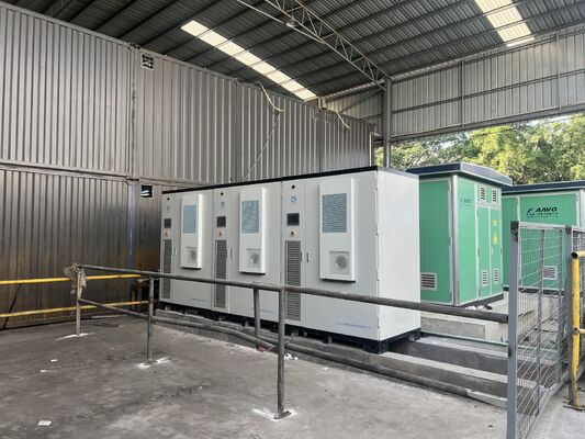 Energy Storage System BESS Battery Energy Storage System Providing Peak Load Shifting