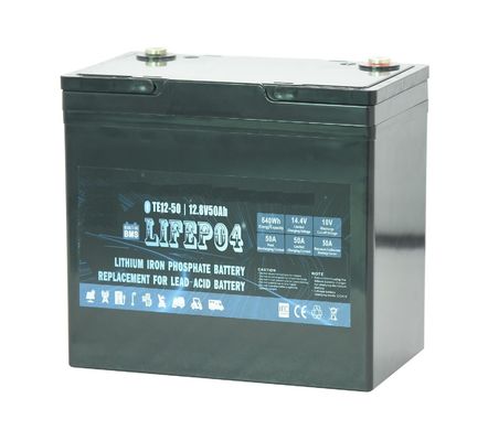 Bateria de lítio alternativa portátil do ABS da bateria do poder 12v 24ah Lifepo4