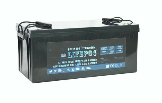 Bateria portátil do ABS 12v 150ah Lifepo4 para o poder alternativo