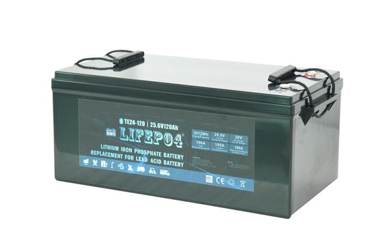 Bateria de lítio portátil de 24V 100AH Lifep04 para o poder alternativo