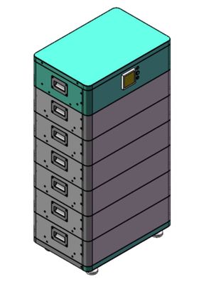 backup de bateria solar doméstico da montagem da parede das baterias de armazenamento 100ah de 48V LiFePo