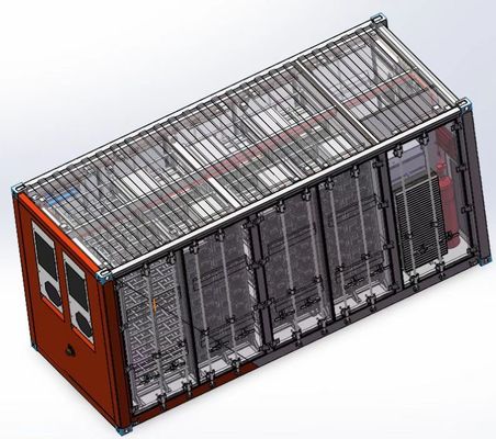 Lifepo4 projetou pre a bateria do fluxo de BESS Energy Storage System 500kw ESS