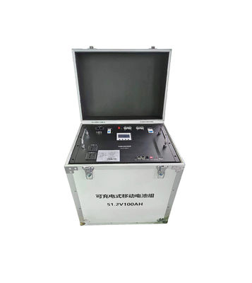 51.2v tanoeiro alternativo portátil Emergency Battery Pack da bateria 100ah