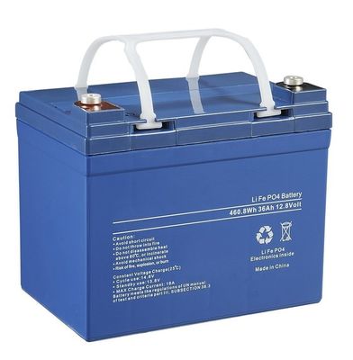 Bateria de lítio da bateria 12.8v rv de LFP rv 12v 36ah para aparelhos eletrodomésticos