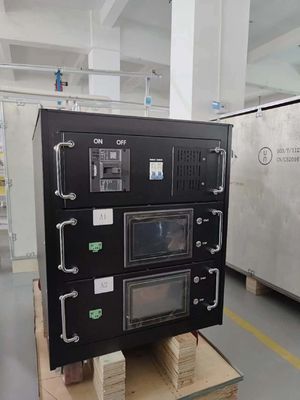 Sistema alternativo profundo de alimentação de DC LFP de sistema de energia 51.2V das telecomunicações do ciclo 100AH