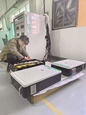 bateria fixada na parede doméstica dos sistemas de bateria LiFePo4 de 48V 100AH