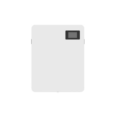 Sistema de armazenamento de energia de bateria de íon de lítio de concha branca e preta personalizado com software avançado de monitoramento