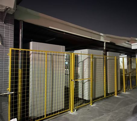 Tecnologia de bateria de iões de lítio com HVAC Sim e interface de comunicação Ethernet