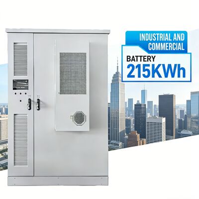 Aplicação Industrial e Comercial BESS com vida útil de 6000 ciclos